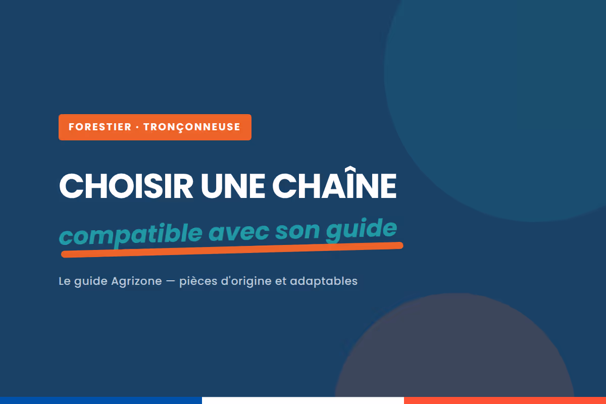 Comment choisir une chaîne de tronçonneuse compatible avec son guide ?