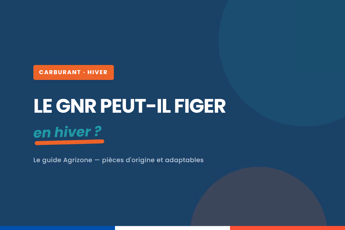 Le GNR peut-il figer en hiver, et comment l'éviter ?
