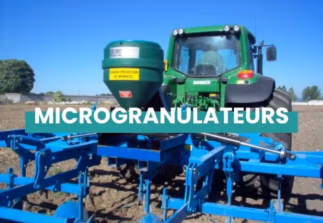 Gamme de produits - microgranulateur
