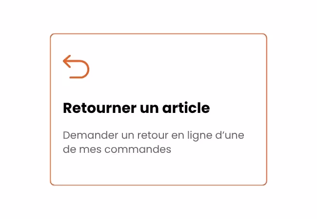 Retourner un article