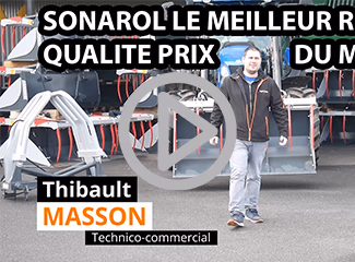 SONAROL : godet multiservice - pince enrubannage