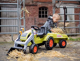 Le tracteur pédale pour enfants 3 à 10 ans