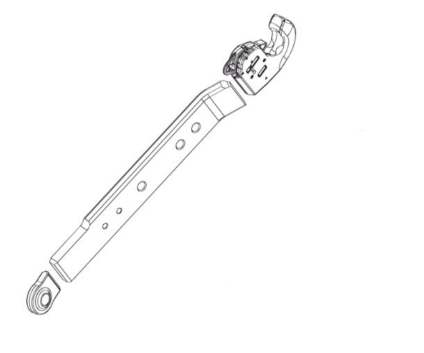 Bras de relevage D Bras de relevage & crochets AGZ000513419