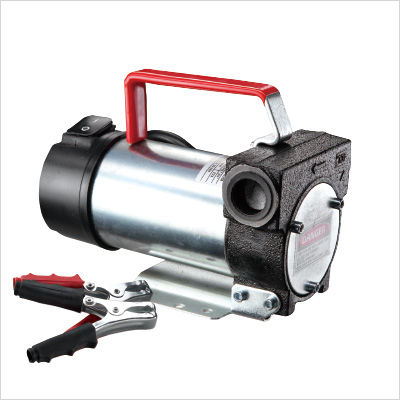 Pompe De Transfert Gasoil 12V 40L/min Avec Tuyaux Pistolet Automatique Et  Débitmètre - Graissage, lubrification, pompe gasoil