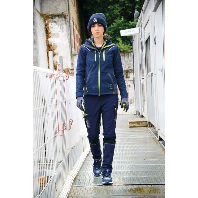 Pantalon de travail femme lucie marine 42 Pantalons de travail