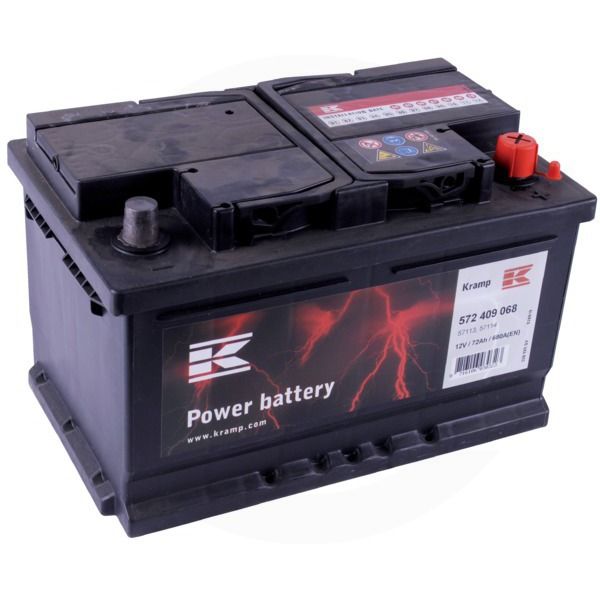 Batterie 12V 72Ah 680A - Universel