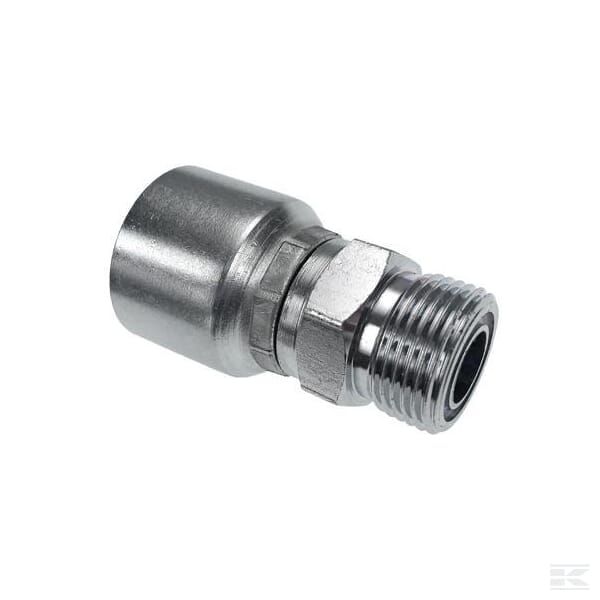 10 Adattatori Idraulici ORS/ORFS 3/8" #6 In Acciaio - Foto 8