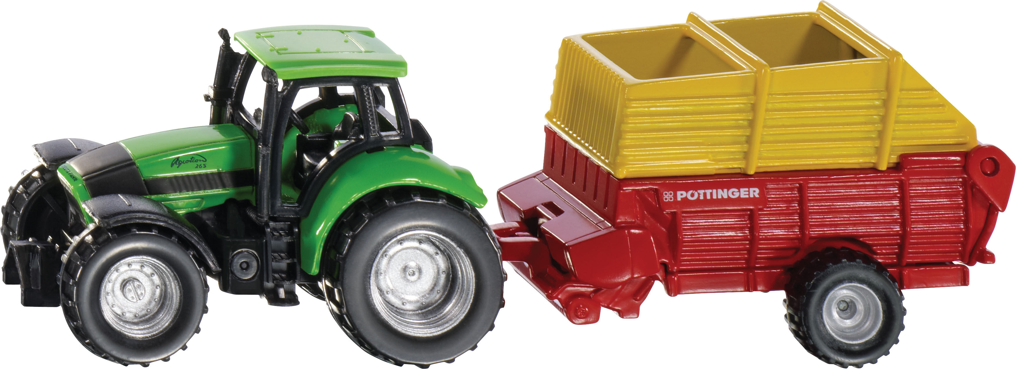Tracteur miniature avec remorque Pottinger Siku S01676