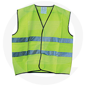 Gilet fluorescent jaune bandes reflechissantes Tous produits - Main Image