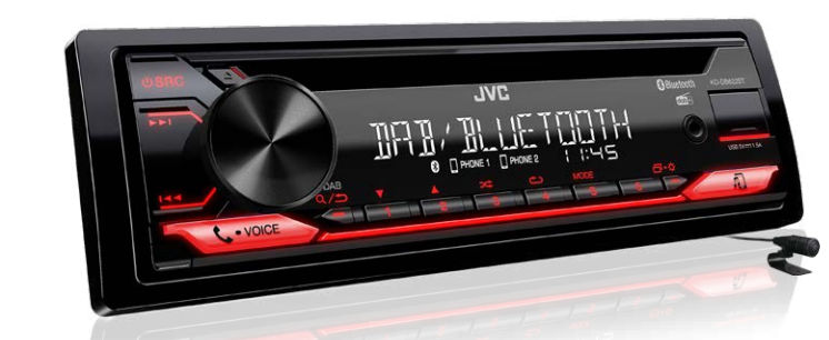 Autoradio CD - USB - Bluetooth JVC KD-DB622BT