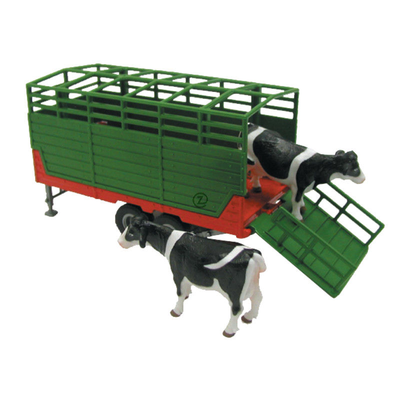 Siku 2875 Siku 2875 bétaillère à deux essieux avec deux vaches 1:32  4006874028757 -  - Le magasin spécialisé de jouets  Bruder avec une gamme complète comprenant des pièces Bruder. Aussi les