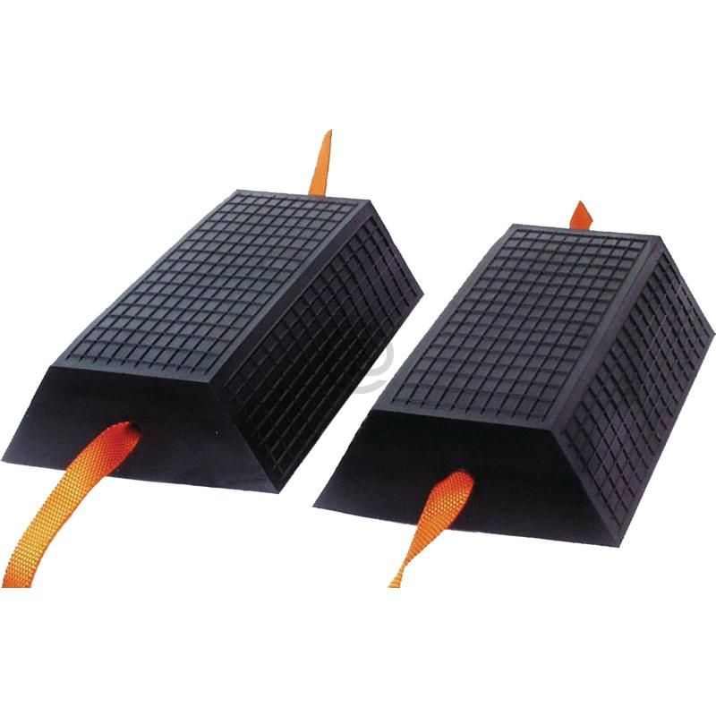 Cales Levage Atelier Blocs Caoutchouc Kora 120x80x40mm - Pour Ponts élévateurs Et Crics - Protection Levage - Noir Cale Caoutchouc