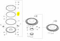 Attache fermeture bâche de semoir e KC011 adaptable