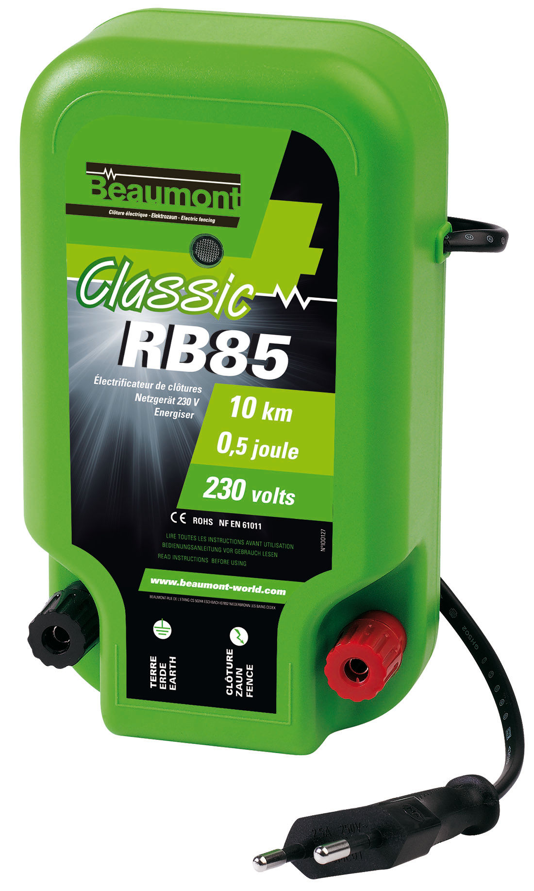 Electrificateur secteur - CLASSIC RB85 R6 - UKAL