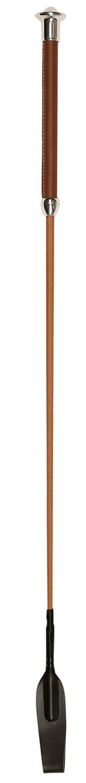 Cravache d'équitation noire, 90 cm Cravache - AGZ000544600