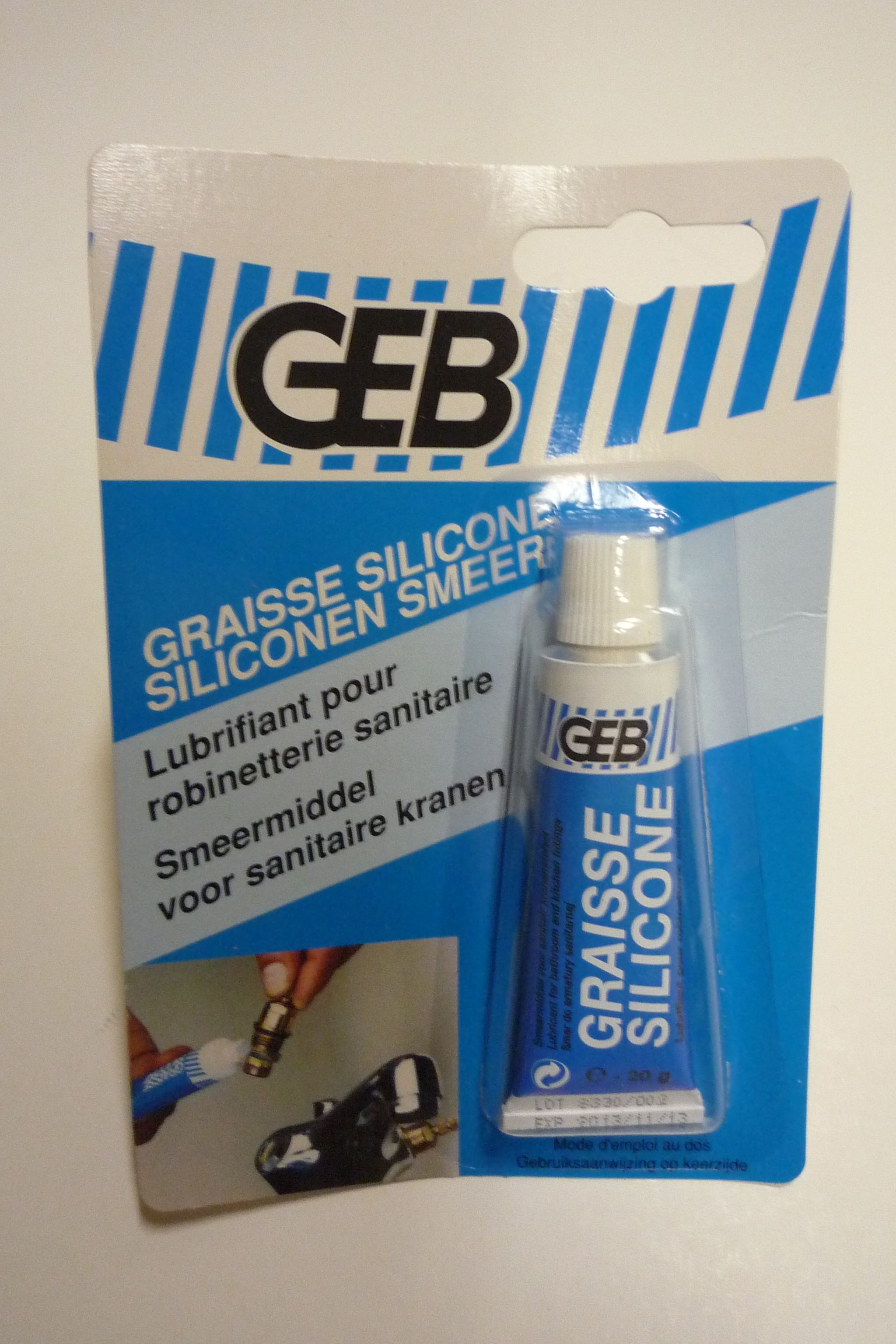 Graisse silicone - 20 g - Geb