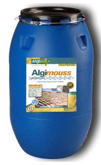 Algimouss 200L - Antimousse toiture, mur, façade - 001007 - Algipro
