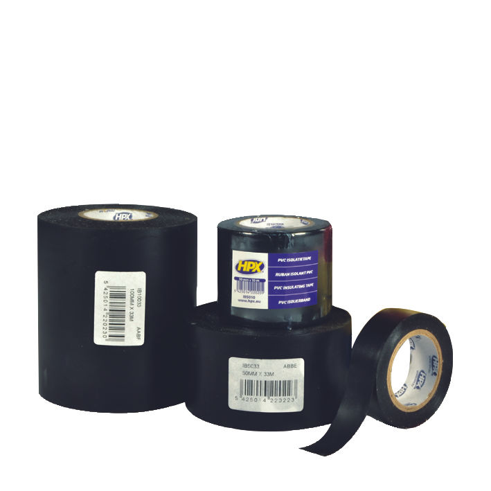 Ruban adhesif isolant pvc noir 50mmx33m Aérosol, colle et produit