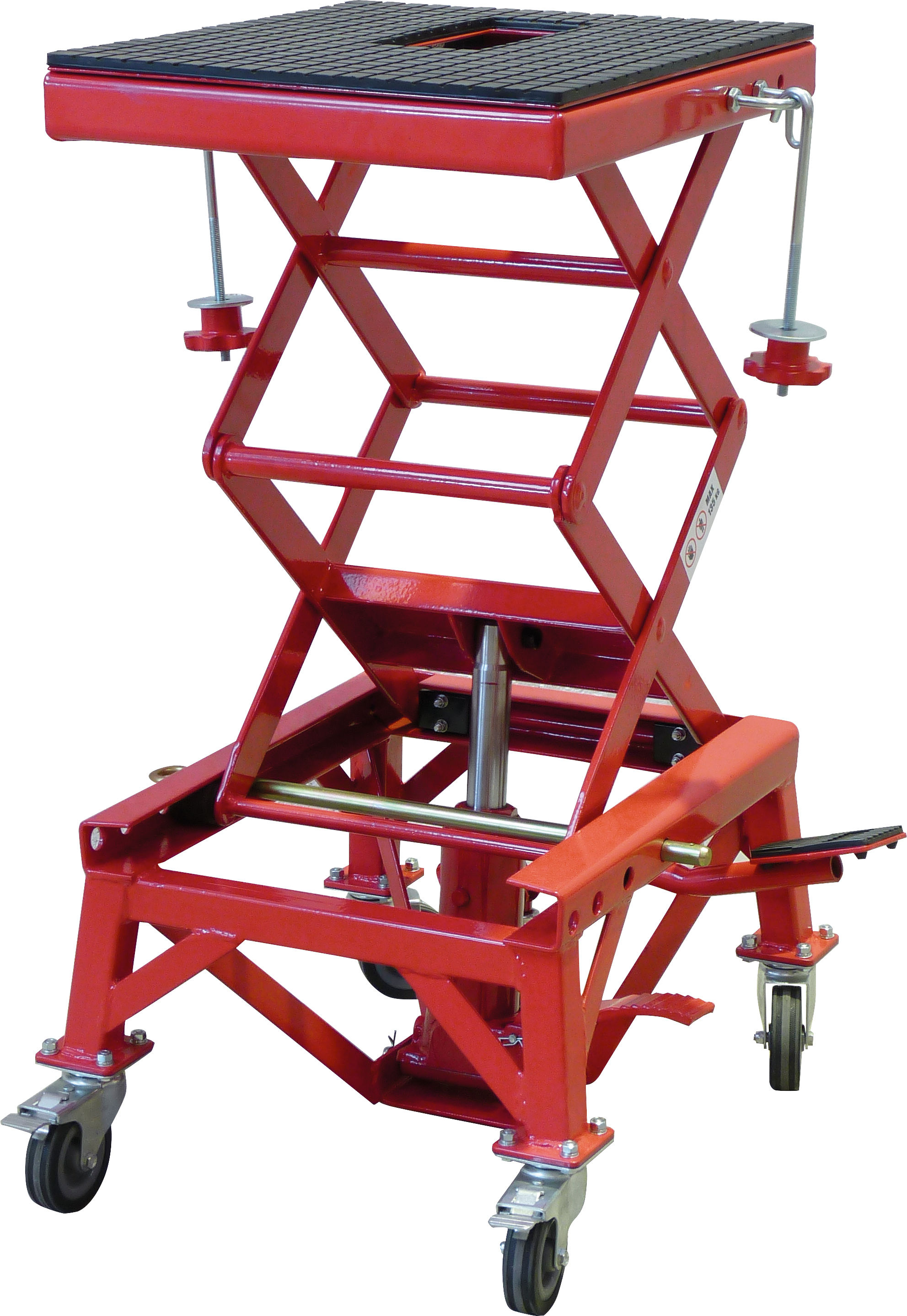Table élevatrice hydraulique Drakkar Equipement pour moto 135 kg
