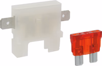 Porte fusible enfichable avec fusible 10 Ampère