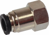 10 raccords 8mm g1/4 instantane droit femelle cylindrique