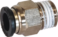 10 raccords 8mm r1/4 instantane droit male conique