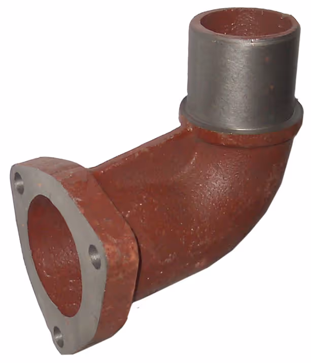 165 168 188 265 nouveau Type de coude échappement 1862807M1 | Massey-Ferguson