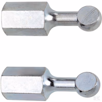 2 embouts extr.rlt-diam.12,5mm