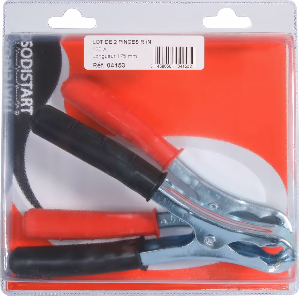 2 PINCES TOLES ISOLEES 120A/coque