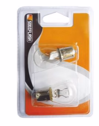 2 poirettes 12v 21/5w /blister