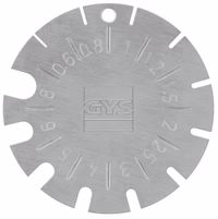 3 Jauges de mesure épaisseur tôle (0,6 à 8 mm)