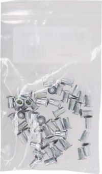 50 ecrous a sertir acier m04 ouv.0.5-3.0