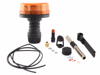 à LED Kit gyrophare, Interférence: Classe 3, flexible, 12-24V - adaptable sur tracteurs Case IH, New Holland, Steyr - ref 710762034