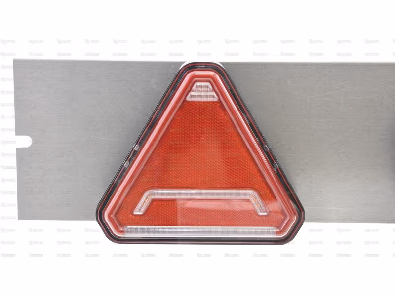 à LED Rampe rigide, Longueur totale: 1370mm, Fonctions: 6, Stop/Position/Clignotant/Anti brouillard/Eclairage de plaque/Réflecteur
