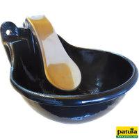 Abreuvoir à palette Compact, bol en fonte laqué