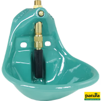 Abreuvoir à soupape tubulaire, modèle 20 bol en fonte émaillée