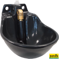 Abreuvoir à soupape tubulaire, modèle Ideal-k.Bol en fonte plastifé