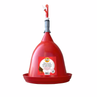 Abreuvoir automatique en plastique rouge pour volailles Chick'a