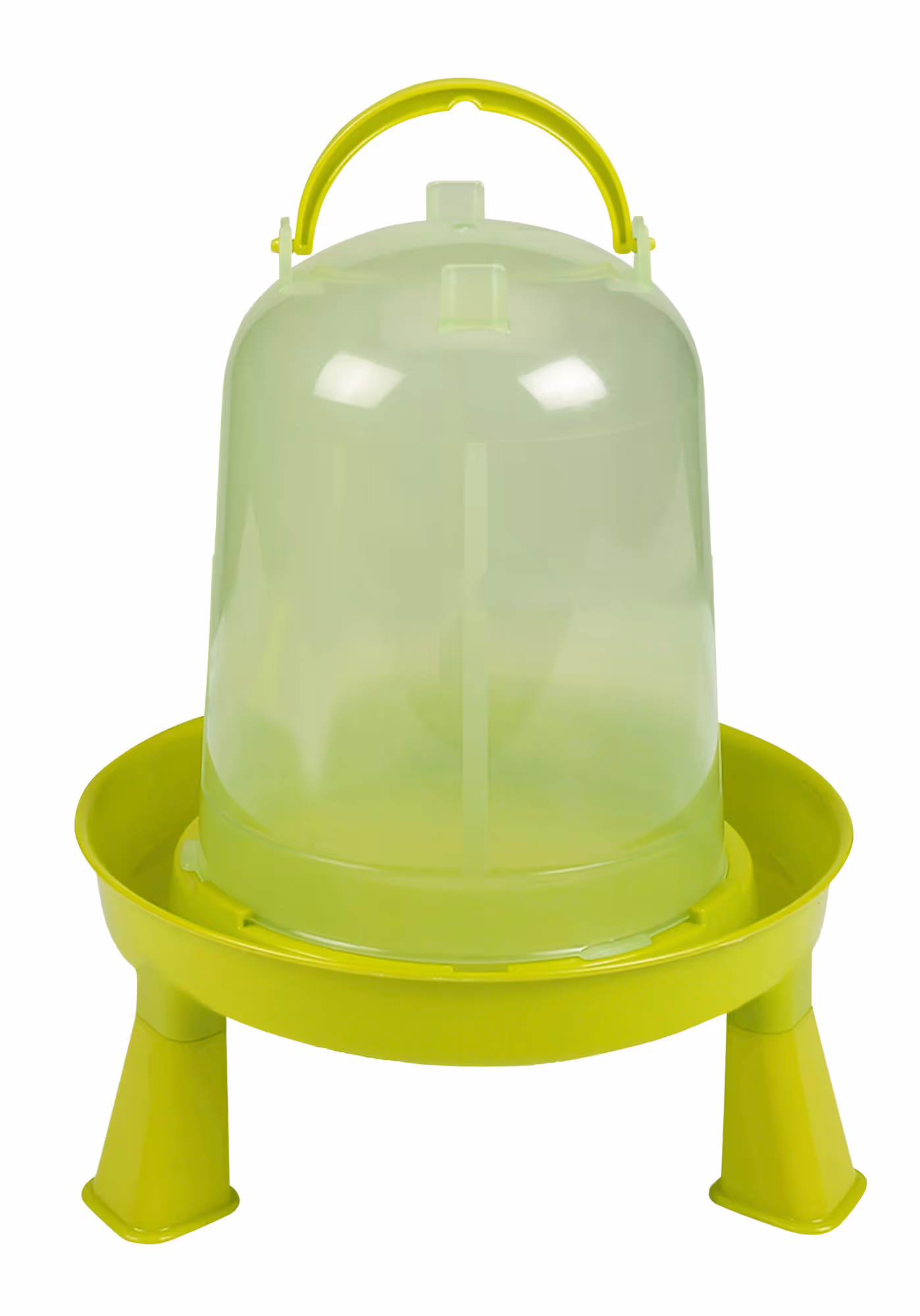 Abreuvoir avec pied vert pour poule 3L