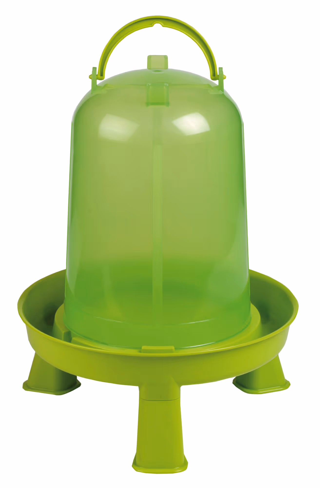 Abreuvoir avec pied vert pour poule 5L