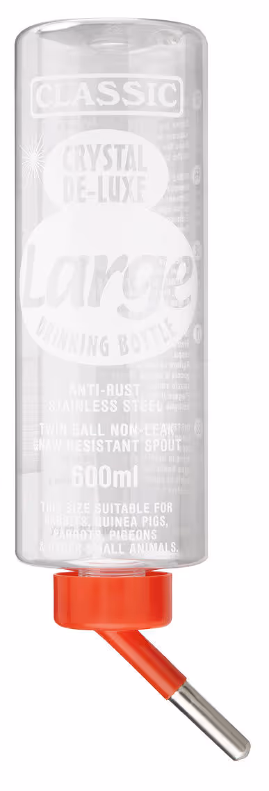 Abreuvoir bouteille Classic 600ml, transparent