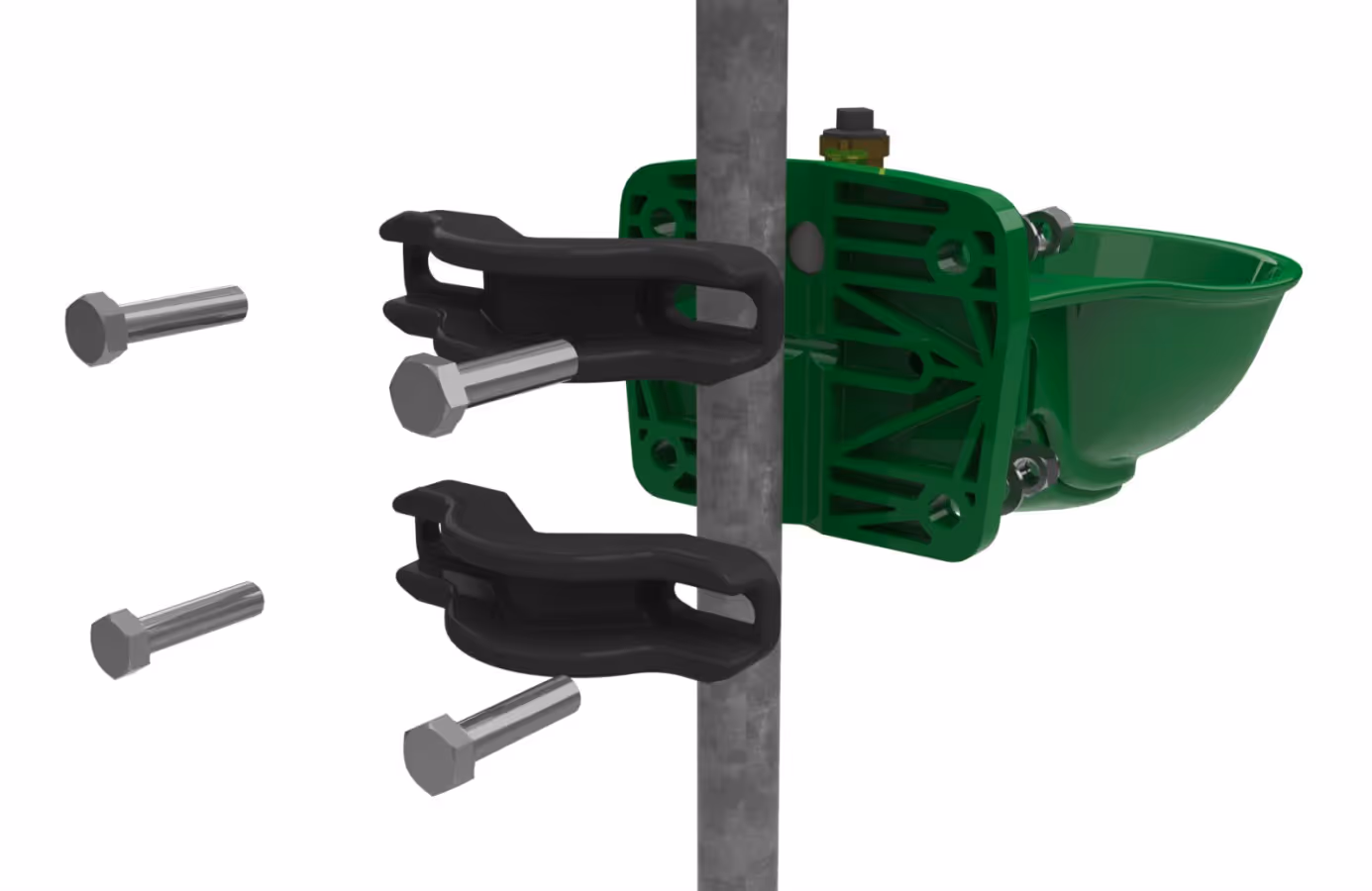 Abreuvoir chauffant HP20 73W, G 1/2", 2,8L, secteur avec chauffage auxiliaire du tuyau