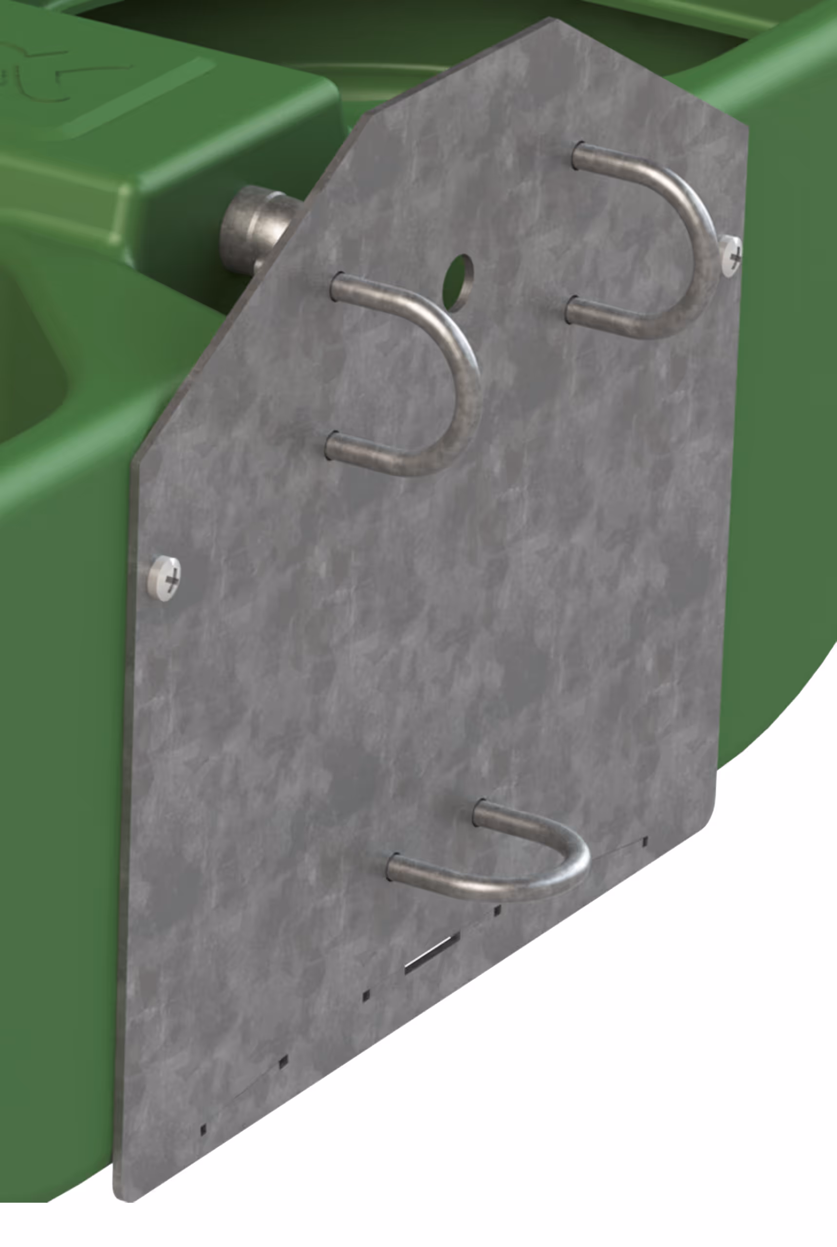 Abreuvoir double S60 flotteur, fixation murale