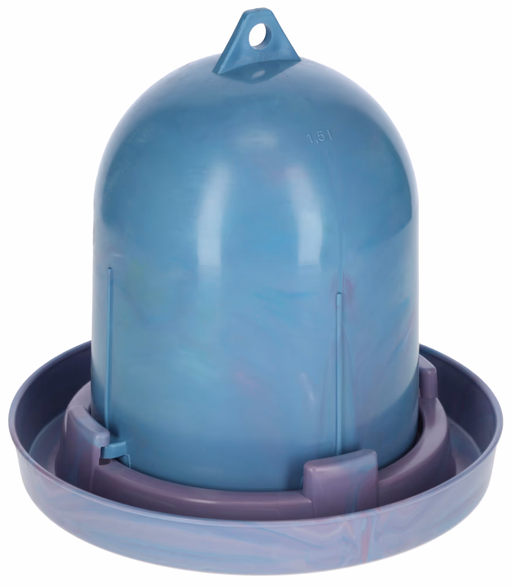 Abreuvoir en plastique recyclé poules/poussins, 1,5L
