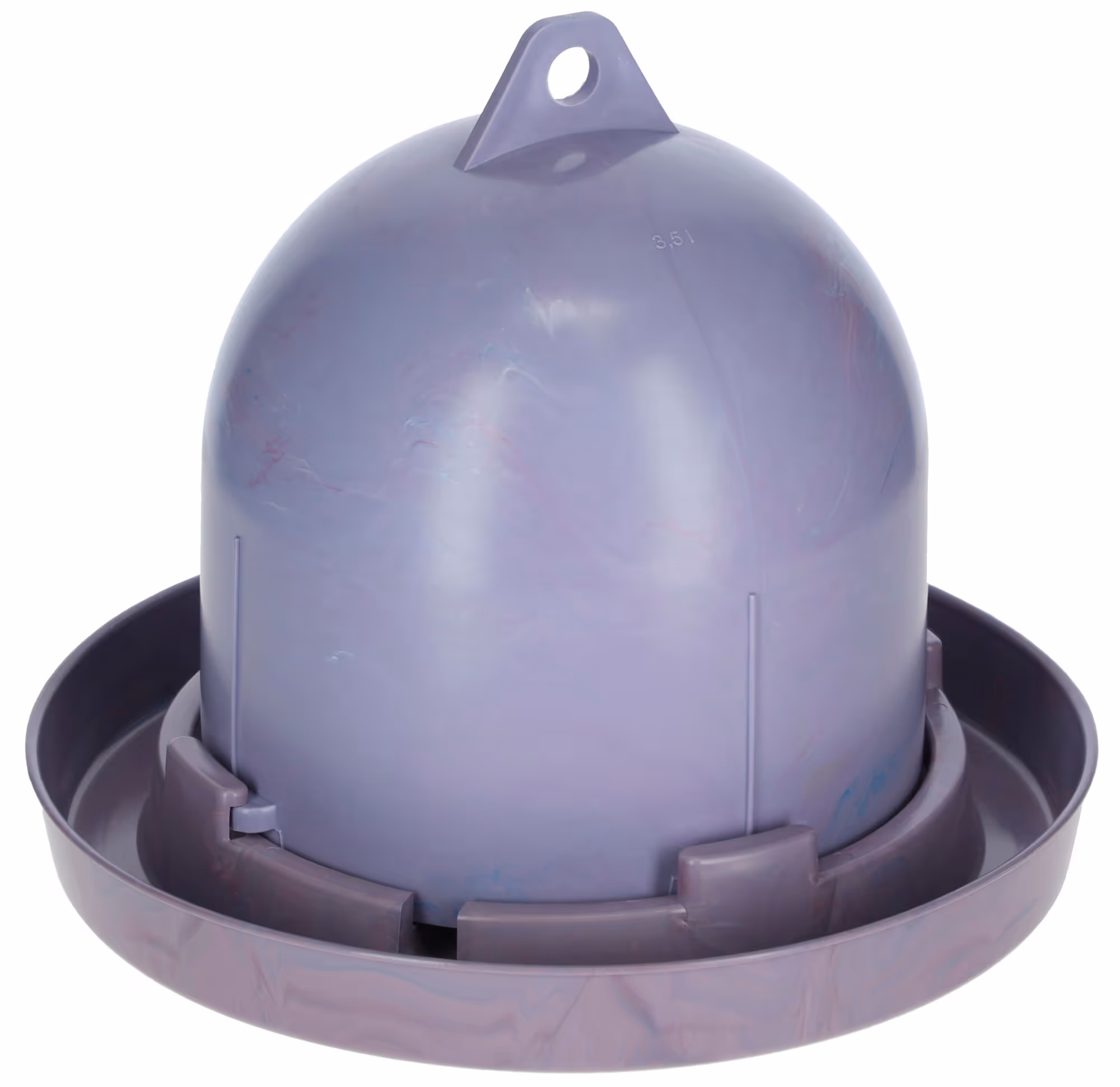 Abreuvoir en plastique recyclé poules/poussins, 3,5L