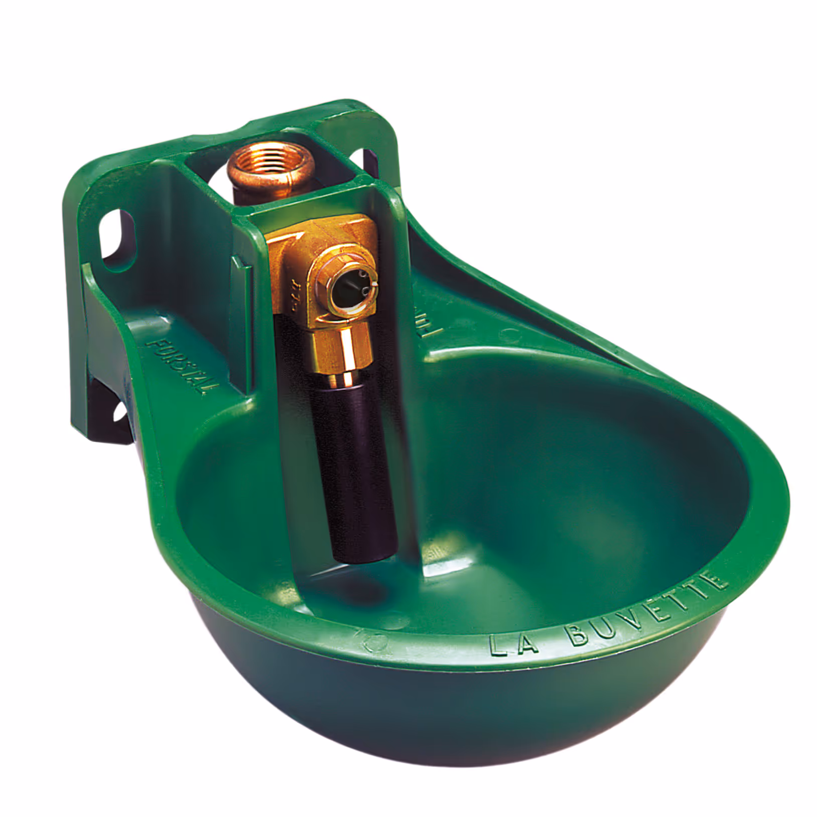 Abreuvoir FORSTAL La Buvette avec raccord en T 3/4 Laiton Bol synthétique