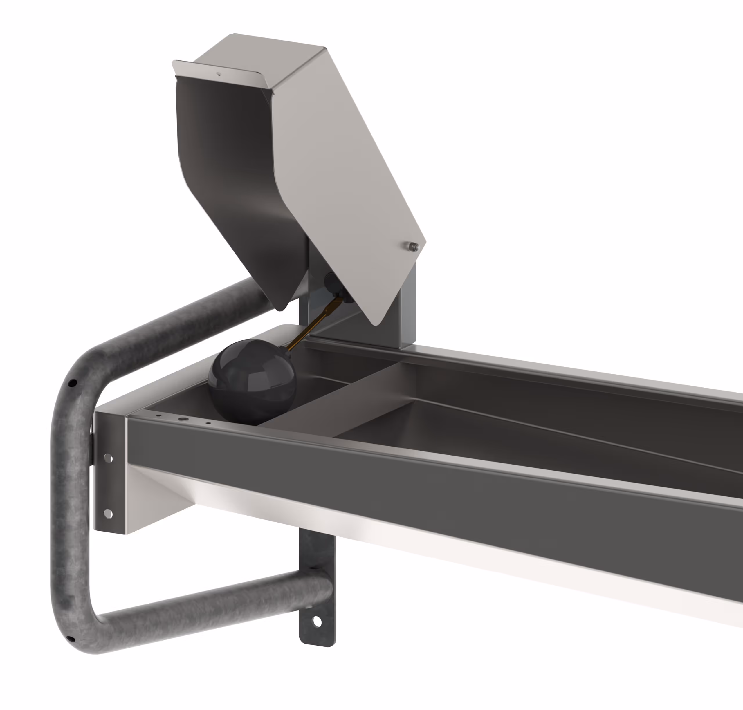 Abreuvoir inox murale, 50L