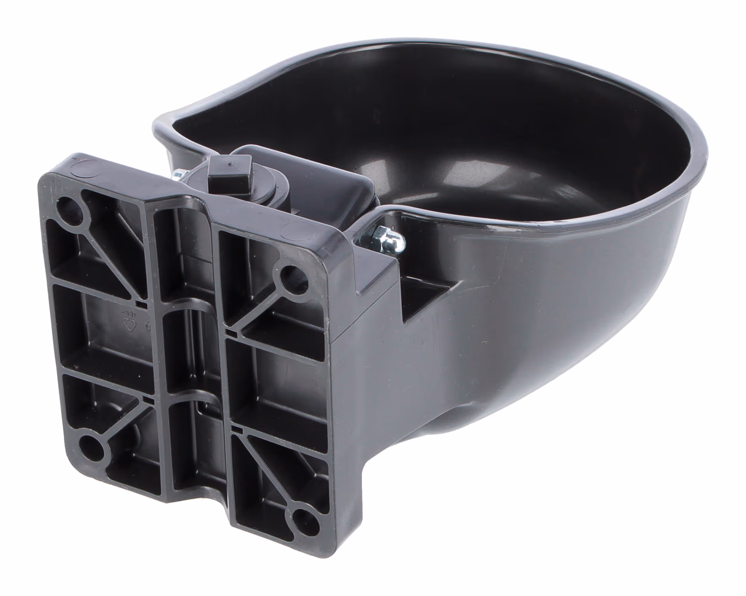 Abreuvoir K50 noir, raccord 1/2"-3/4", 2,2L