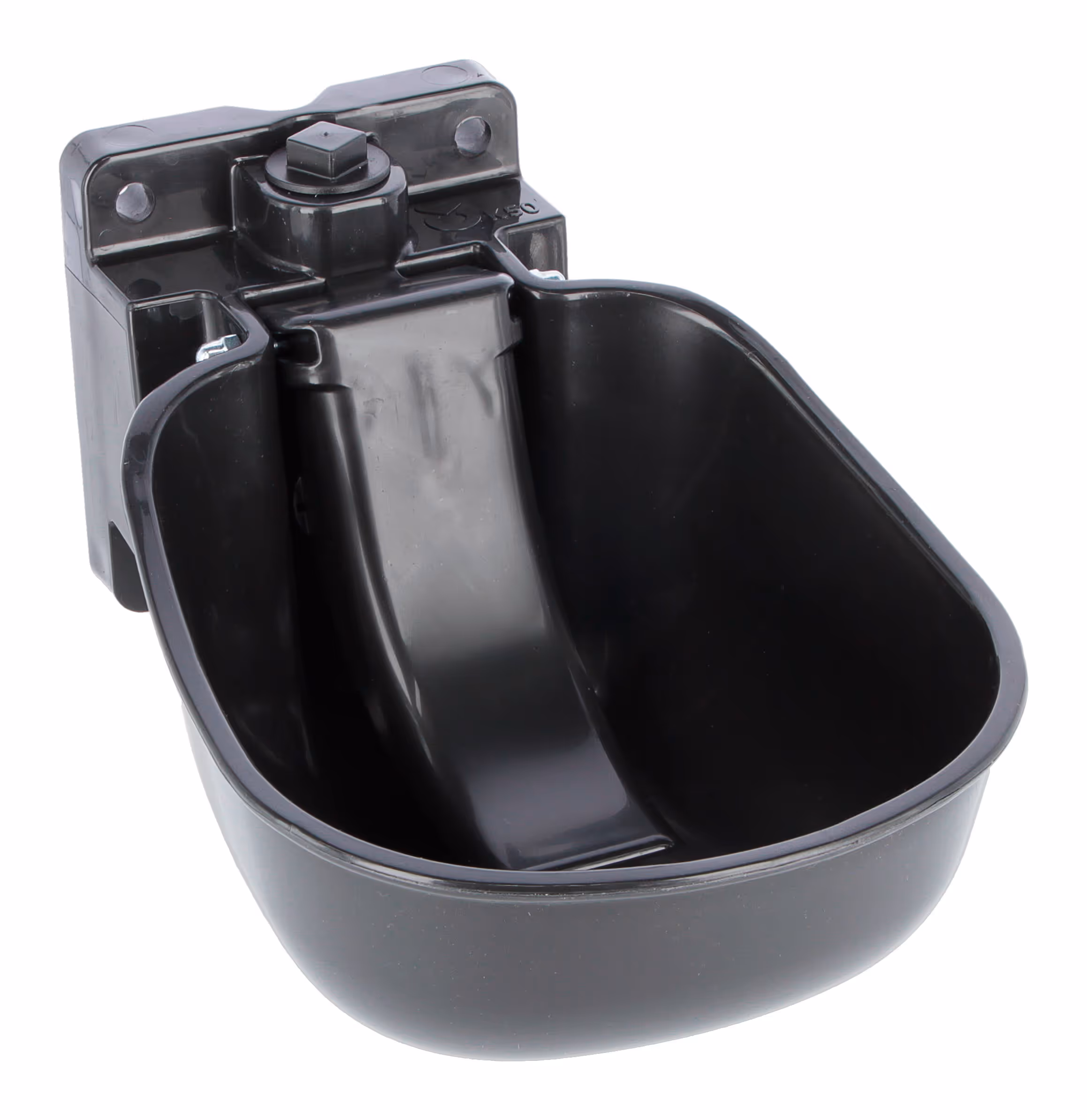 Abreuvoir K50 noir, raccord 1/2"-3/4", 2,2L