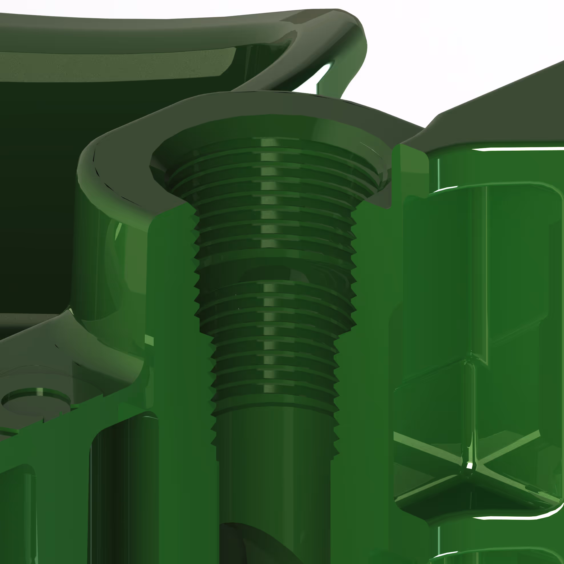 Abreuvoir K50 olive, raccord 1/2"-3/4", 2,2L